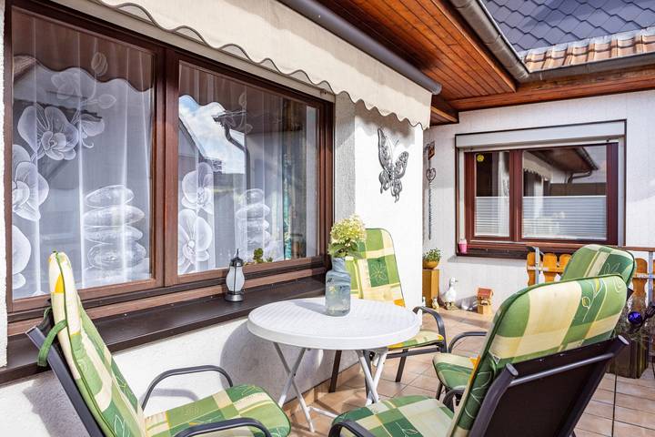 Ferienwohnung für 6 Personen, mit Garten