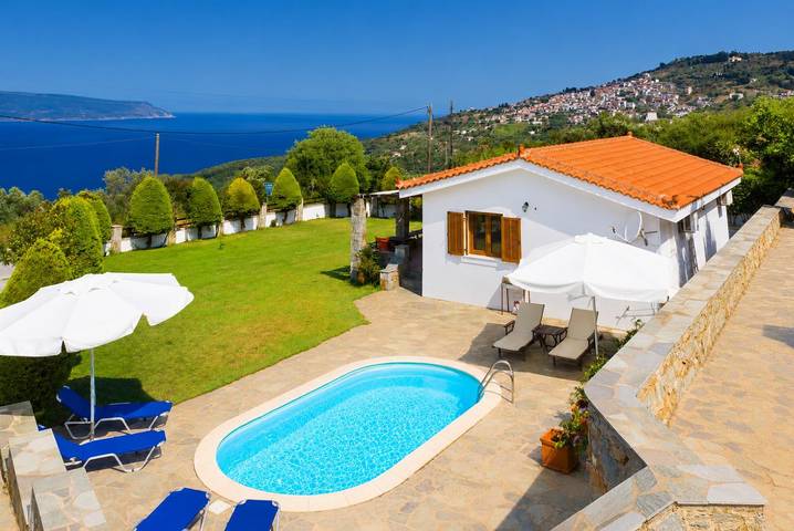 Chalet para 8 personas, con jardín y vistas al mar - 1