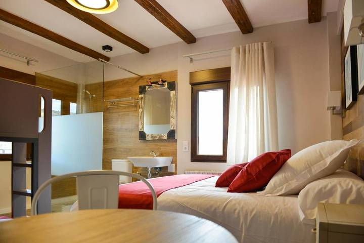Chambre d’hôte pour 5 personnes, avec vue et terrasse dans Aragon (Espagne) - 4