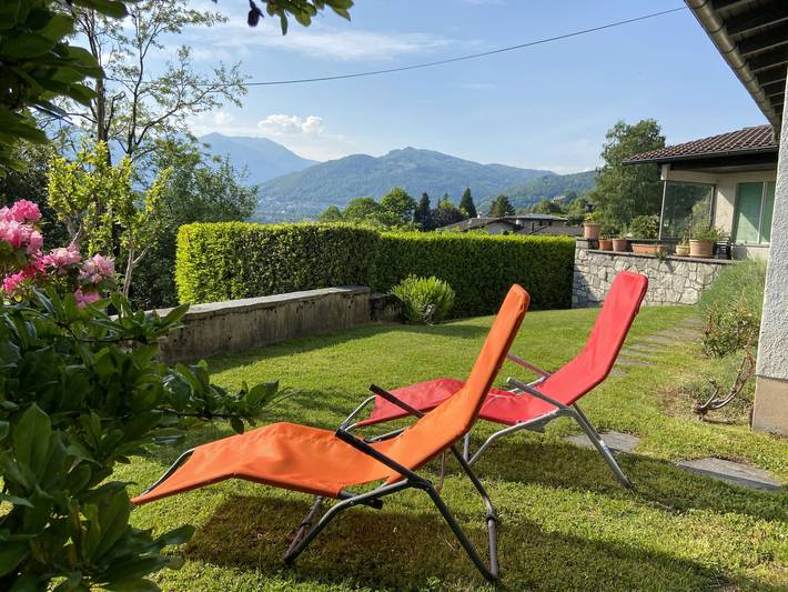 Ferienhaus für 5 Personen, mit Terrasse und Garten sowie Seeblick und Ausblick in Lugano - 2