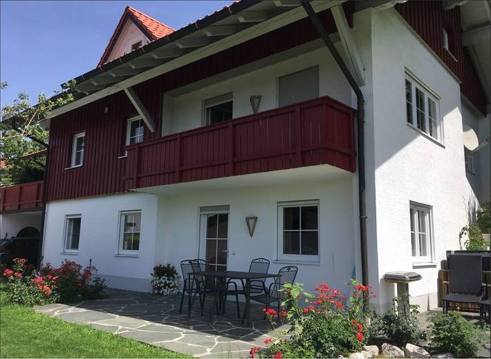 Ferienwohnung für 4 Personen, mit Garten