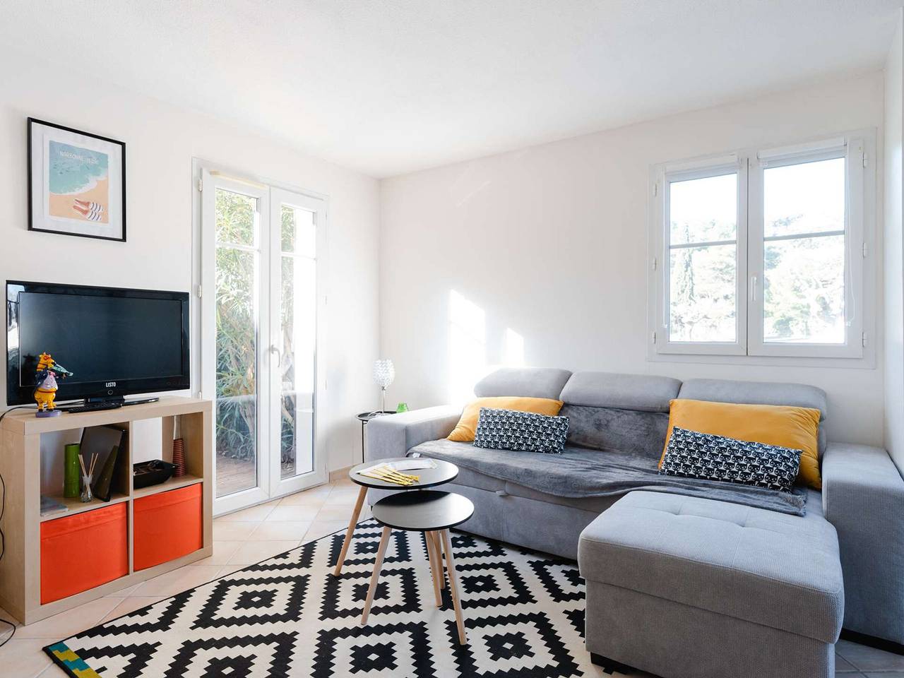 Appartement entier, Charmant T2 en rez-de-jardin avec piscine, garage et Wifi à Narbonne-Plage in Narbonne Plage, Narbonne