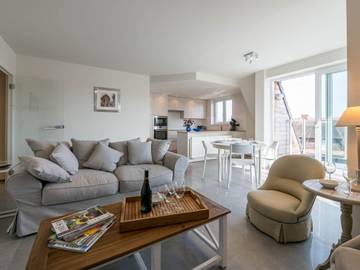 Gîte pour 6 personnes, avec balcon/terrasse, adapté aux familles dans Coxyde-les-Bains