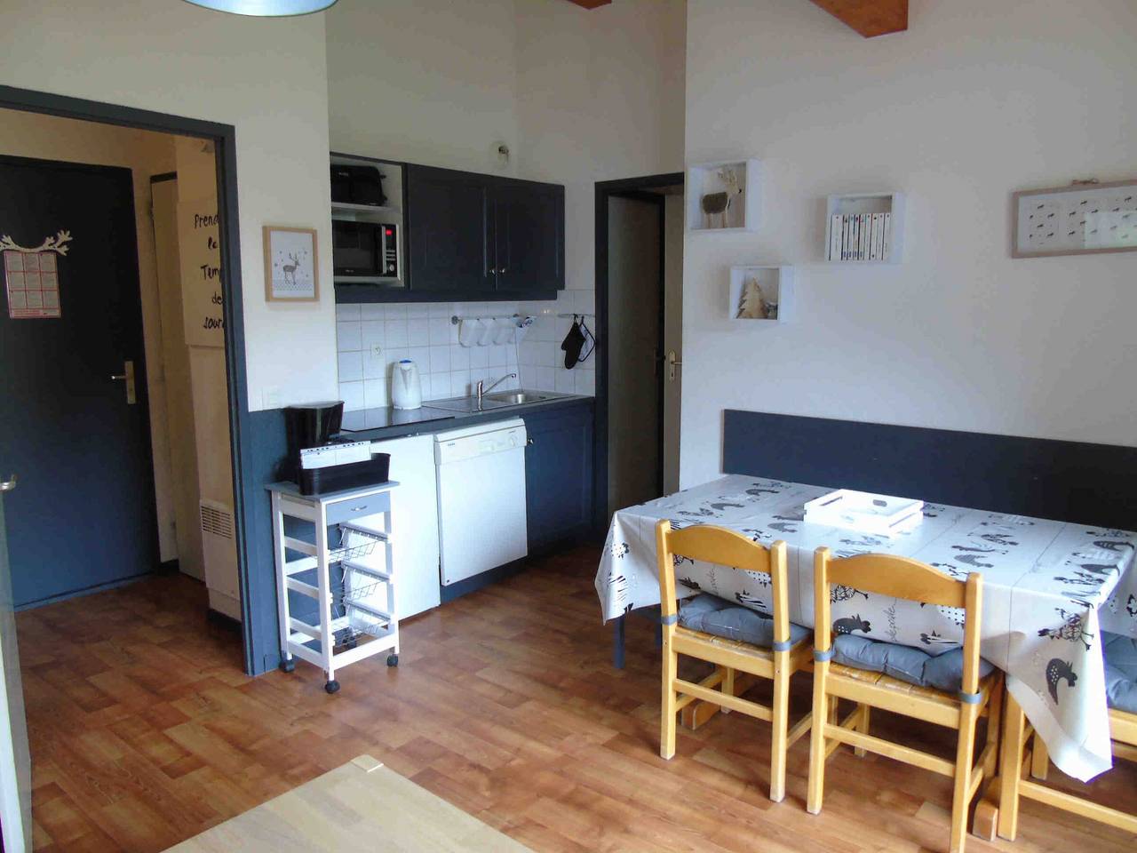 Entire apartment, Cozy 1Br Apartment with Nook, Sleeps 6, Close to Lifts & Shops, Valfréjus in Valfréjus, Modane