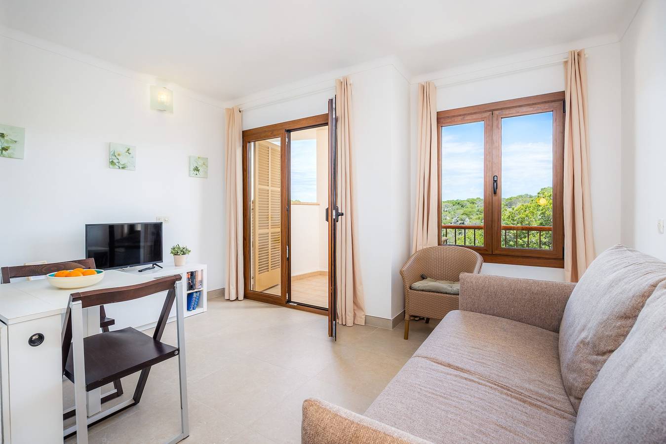Ganze Wohnung, Ferienwohnung 'Cala Figuera 4b' mit Meerblick, Balkon und Wi-Fi in Cala Figuera, Santanyí