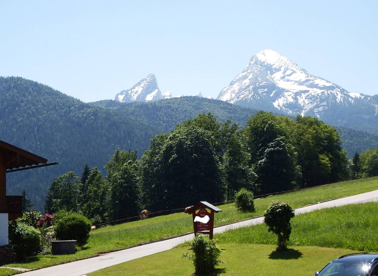 Ganze Ferienwohnung, Haus Bergheim - Ferienwohnung Nr. 1, für 1-3 Personen, 40 m², 1 Schlafzimmer, Wohnküche, Bad in Bischofswiesen, Berchtesgadener Alpen