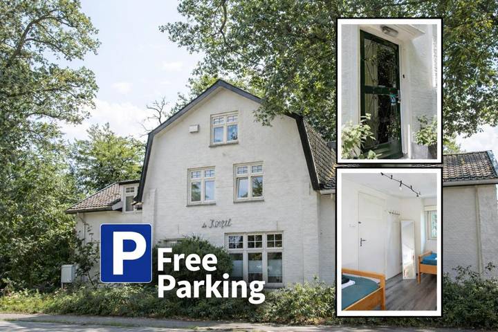 Ferienhaus für 4 Personen, mit Terrasse und Garten sowie Ausblick in Enschede