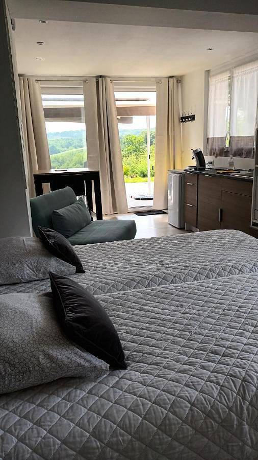 Maison de vacances pour 2 personnes, avec vue et jardin