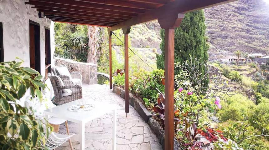 Casa rural para 2 personas, con vistas y jardín en La Gomera - 3