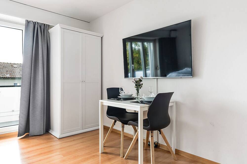 Ganze Wohnung, Modernes 1 Zimmerapartment an top zentraler Lage in Kreuzlingen, Bodensee (Schweiz)