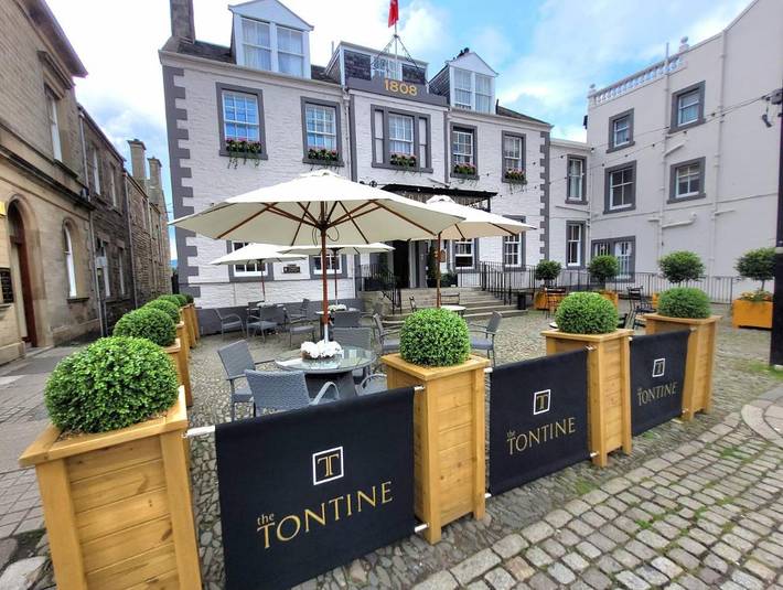 Holiday rental for 2 people, with garden in Peebles