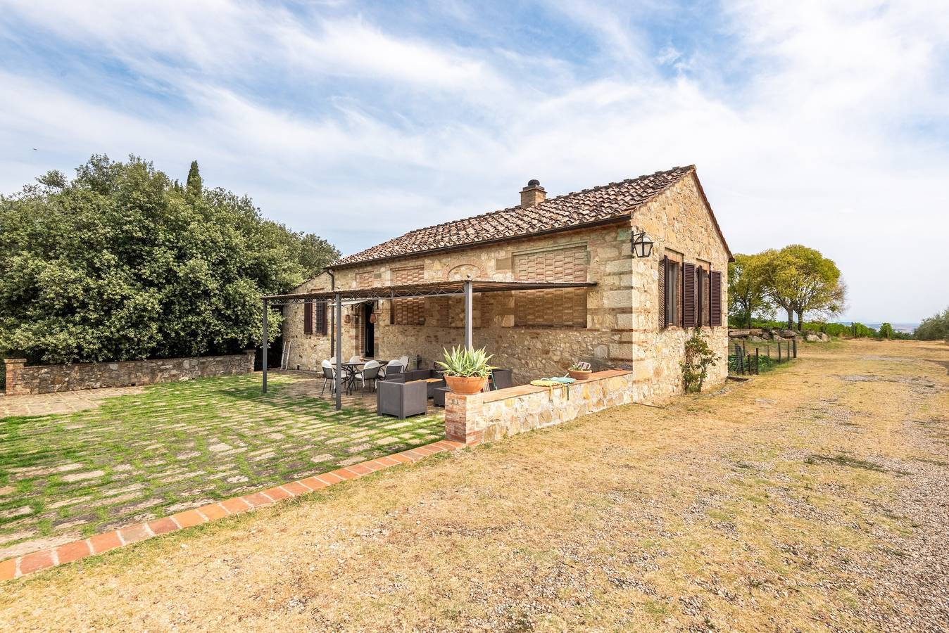 Casa vacanze 'Fienile' con piscina condivisa, giardino condiviso e Wi-Fi in Castelnuovo Berardenga (Comune), Chianti