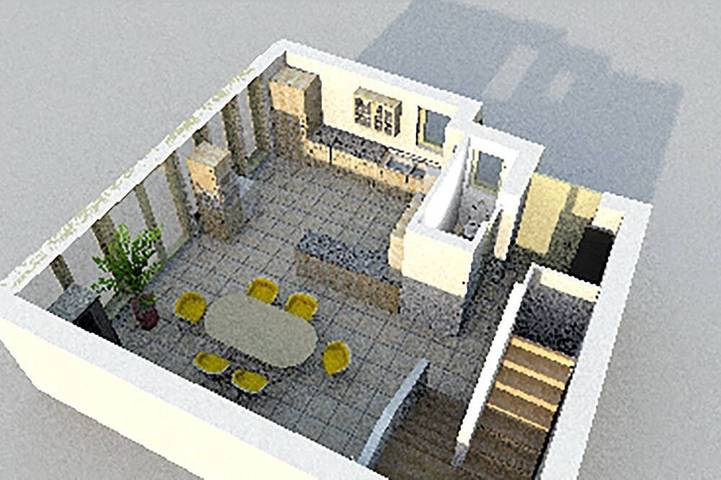 Ferienwohnung für 3 Personen, mit Balkon und Garten in Marktheidenfeld