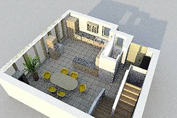 Ferienwohnung für 3 Personen, mit Garten und Balkon in Marktheidenfeld