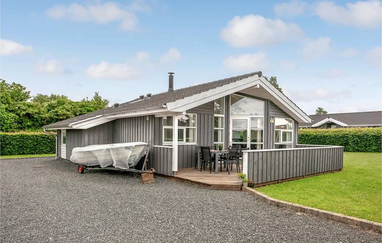 Ferienhaus für 6 Personen, mit Sauna und Terrasse in Flovt Strand
