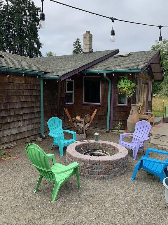 Die Keramik in Reverie Gardens in Hurricane Ridge