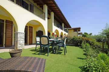 Ferienhaus für 4 Personen, mit Balkon und Garten in Toscolano-Maderno