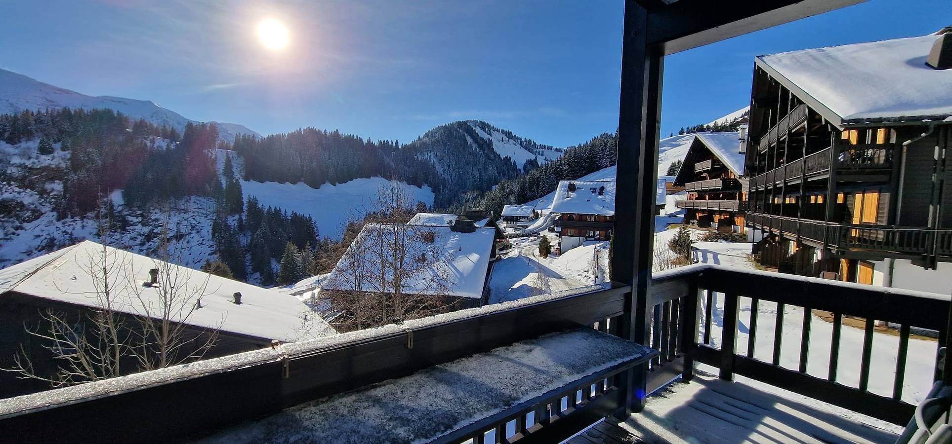 Geheel vakantieappartement, Vakantieappartement voor 4 personen met tuin in Champoussin, Val-d'Illiez