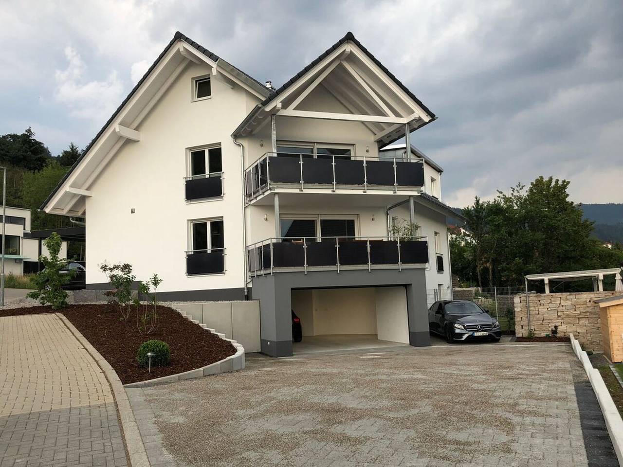 Ganze Ferienwohnung, Haus am Weinberg - Ferienwohnung Wald, 75qm mit 2 Schlafzimmer für max. 5 Gäste in Sulzburg, Südschwarzwald