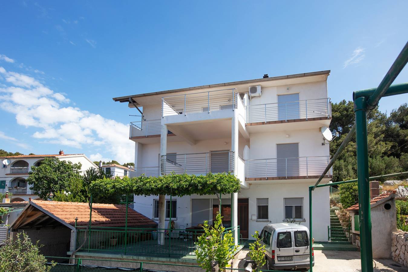 Entire apartment, One bedroom apartment with terrace and sea view Tisno, Murter A-4295-c in Tisno, Dalmatian Mainland