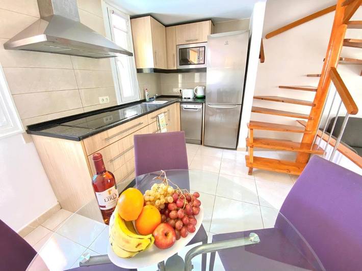 Bungalow für 4 Personen, mit Ausblick und Pool sowie Garten und Balkon an der Costa Adeje - 2