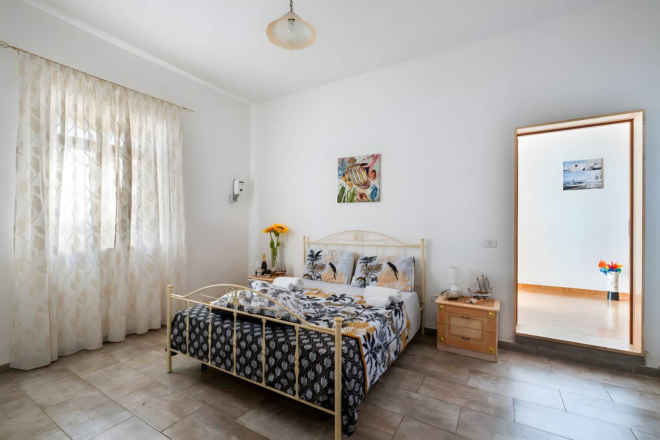 Ferienhaus 'Via Abbagnano 5 8P' mit privatem Garten und Klimaanlage in Porto Cesareo, Golf von Tarent