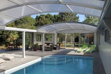 Maison d’hôte pour 3 personnes, avec jardin et jacuzzi à Doué-la-Fontaine