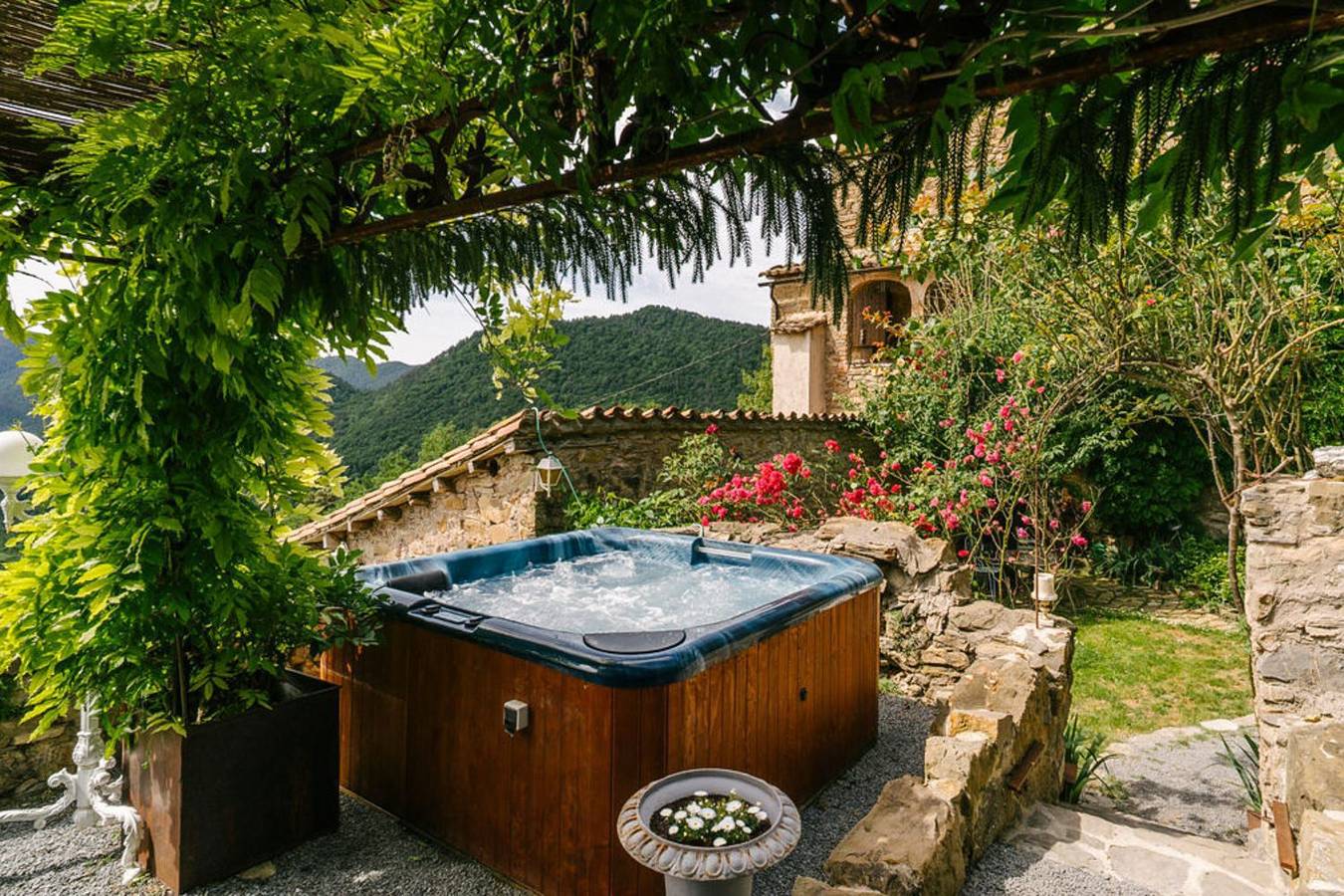 Villa Ripoll in Ripoll, Katalanische Pyrenäen