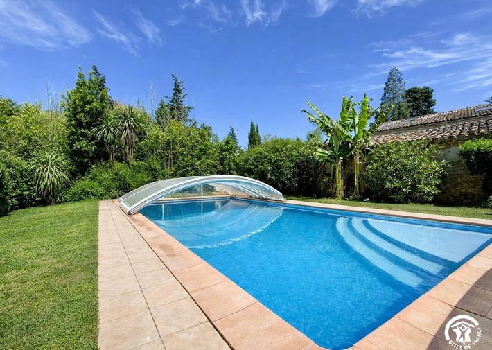 Gîte pour 6 personnes, avec piscine et jardin, animaux acceptés