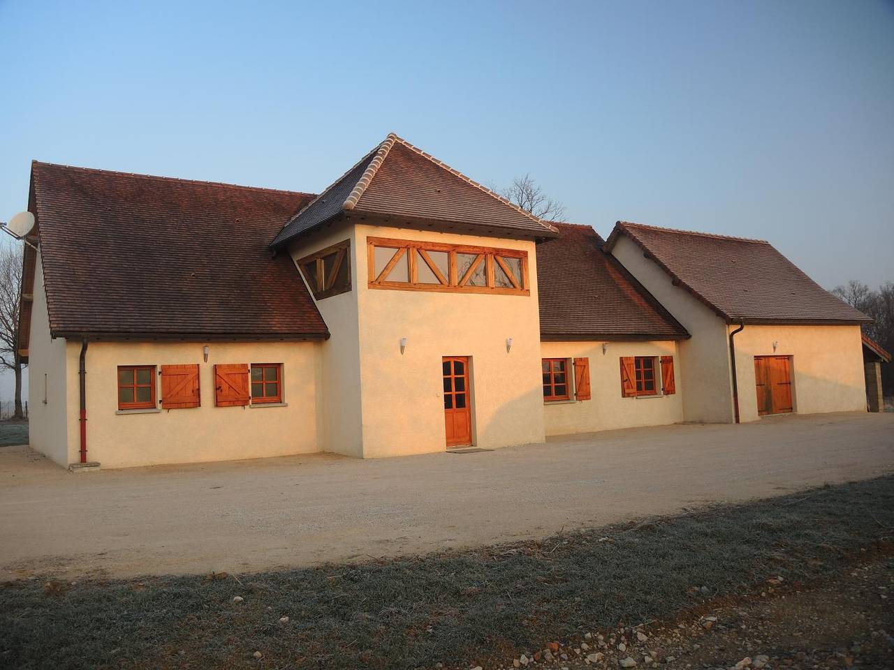 La Sâne in La Chapelle-Naude, Région de Louhans