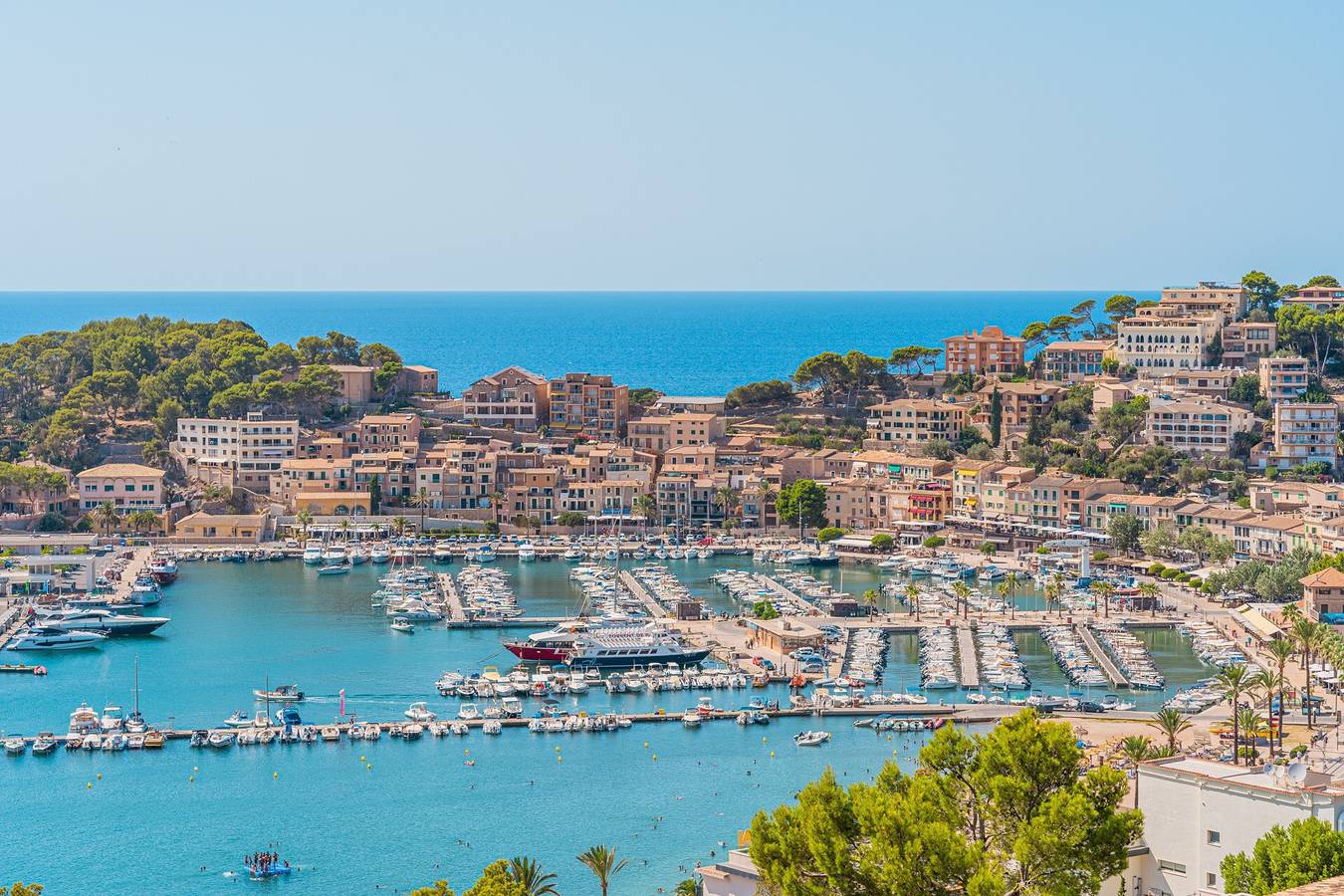 Villa « Casa Del Puerto » avec vue sur la mer, Wi-Fi et climatisation in Port de Sóller, Sóller