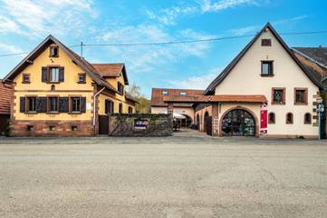 Maison d’hôte pour 2 personnes, avec vue ainsi que jardin et terrasse à Kirrwiller