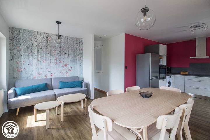 Gîte pour 4 personnes, avec Vue