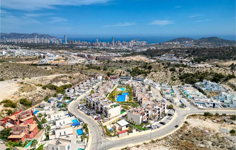 Appartement de vacances entier, Appartement vue mer avec piscine et terrasse in Finestrat, Costa Blanca