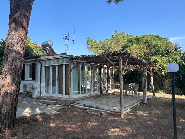 Ferienhaus für 3 Personen, mit Garten