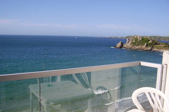 Gîte pour 4 personnes, avec terrasse dans Plage Trestignel