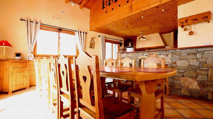 Chalet pour 14 personnes, avec jardin et balcon à Bonneval-sur-Arc - 4