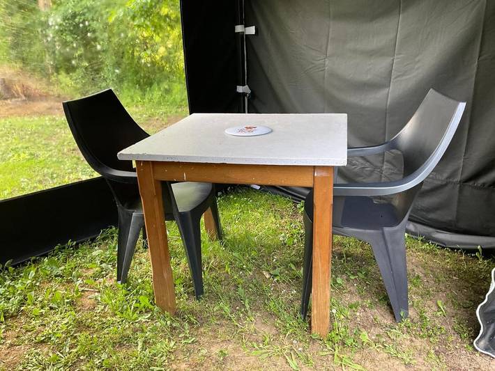 Camping pour 6 personnes, avec jardin et terrasse, animaux acceptés dans le Jura - 3