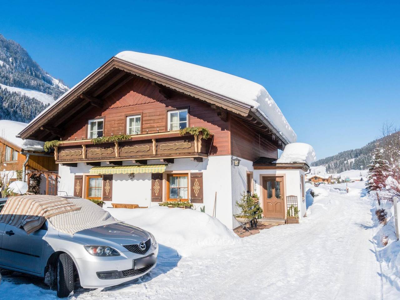 Ganze Wohnung, Ferienwohnung für 7 Personen mit Balkon in Kleinarl, Ski Amadé