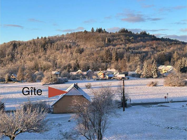 Location de vacances pour 9 personnes, avec jardin et vue, adapté aux familles à Étueffont - 3