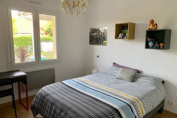 Location de vacances pour 6 personnes, avec piscine ainsi que jardin et terrasse à Bénesse-Maremne - 4