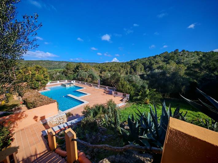 Appartamento Petit Paradis in Son Bou mit privatem Pool und Meerblick in Sant Jaume, Alaior Gemeinde