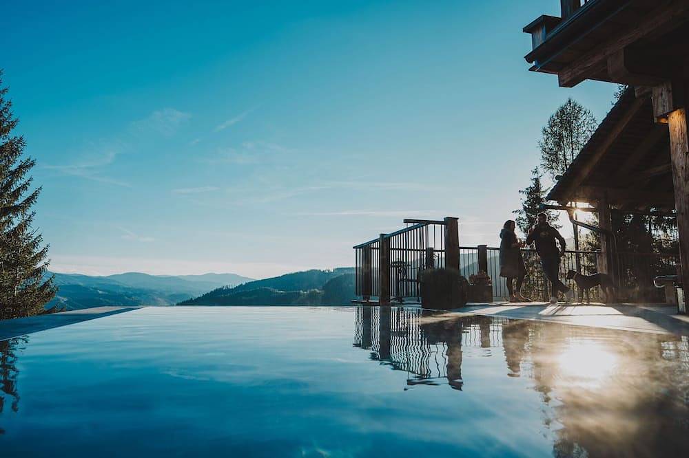 Luxgut - Rebecca - Luxus Chalet in absoluter Alleinlage auf 1000m in St. Stefan ob Leoben, Östliche Obersteiermark