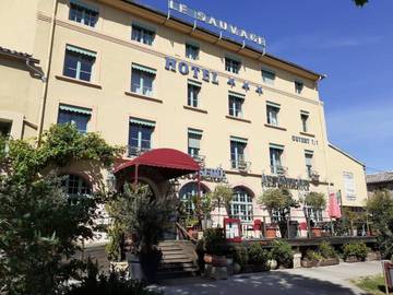 Hôtel pour 3 personnes, avec terrasse, animaux acceptés à Tournus