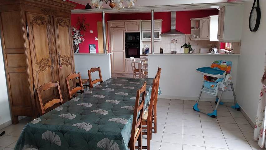 Gîte pour 8 personnes, avec terrasse et jardin, animaux acceptés à Sainte-Mère-Église - 3