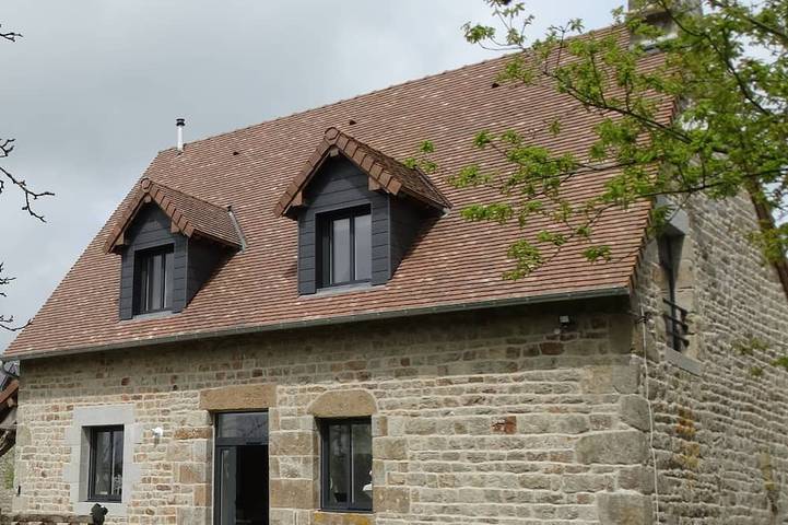Gîte pour 4 personnes, avec Terrasse et Jardin à Saint-Clément-Rancoudray