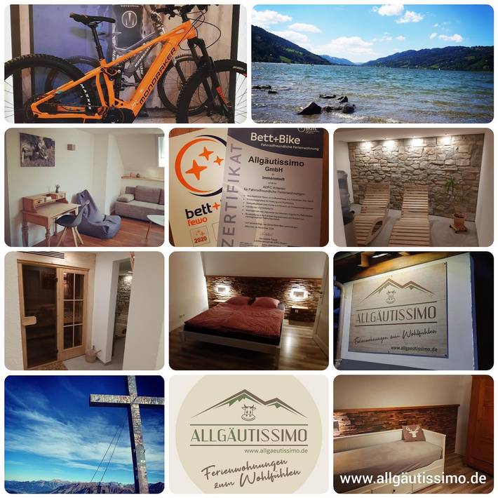 Ferienwohnung für 4 Personen, mit Garten und Terrasse sowie Sauna in Immenstadt - 2