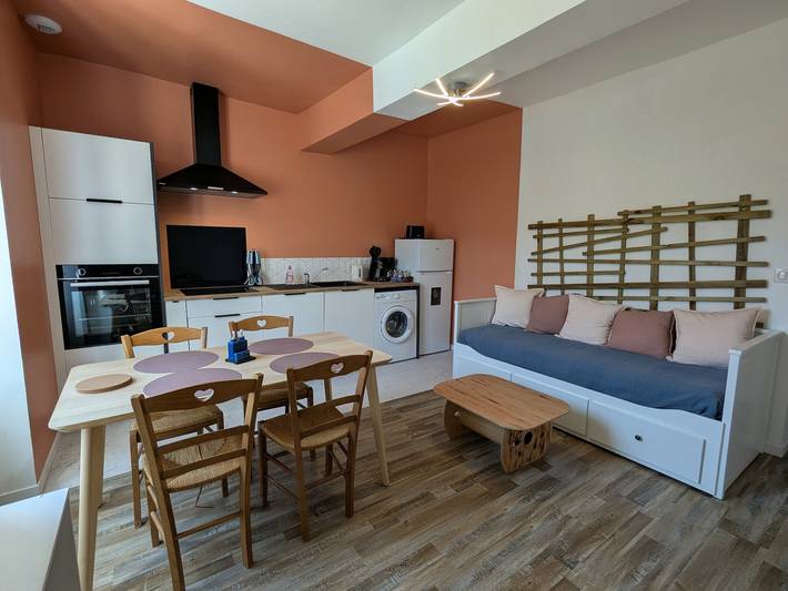 Gîte pour 4 personnes, avec Terrasse