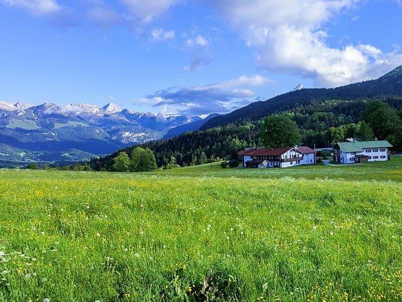 Pension Loiplstüberl - Doppelzimmer mit Balkon/Terrasse Du/Wc Nr.1,2,7,10,11 in Bischofswiesen, Berchtesgadener Alpen