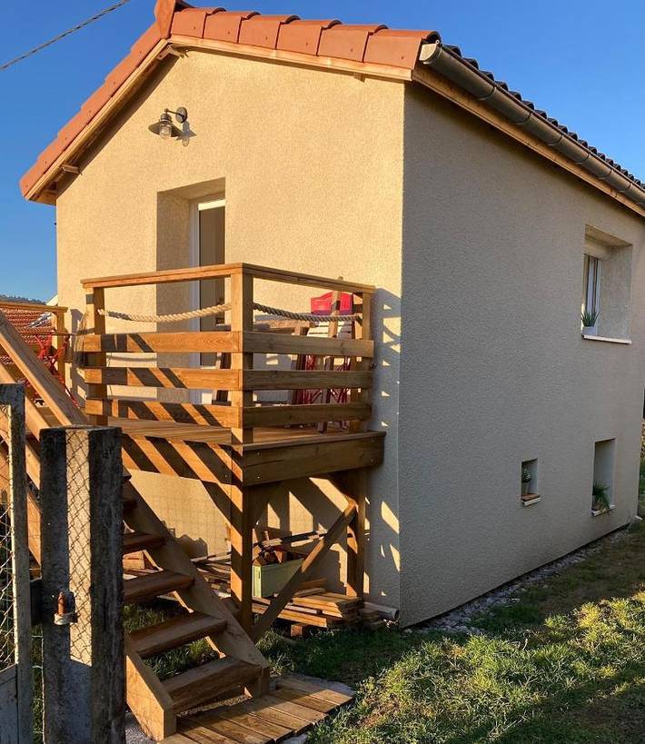 Location de vacances pour 2 personnes, avec terrasse et jardin à Monistrol-sur-Loire - 2